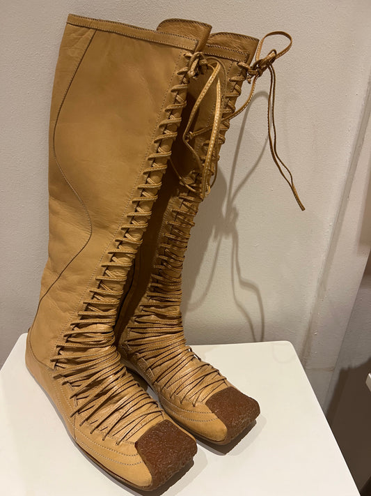 DIOR BY GALLIANO NINJA BOOTS