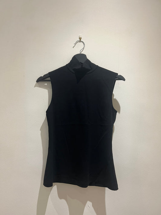 JEAN PAUL GAULTIER SLEEVELESS TURTLENECK TOP