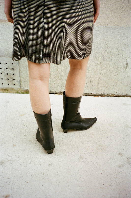 MIU MIU RAIN BOOTS